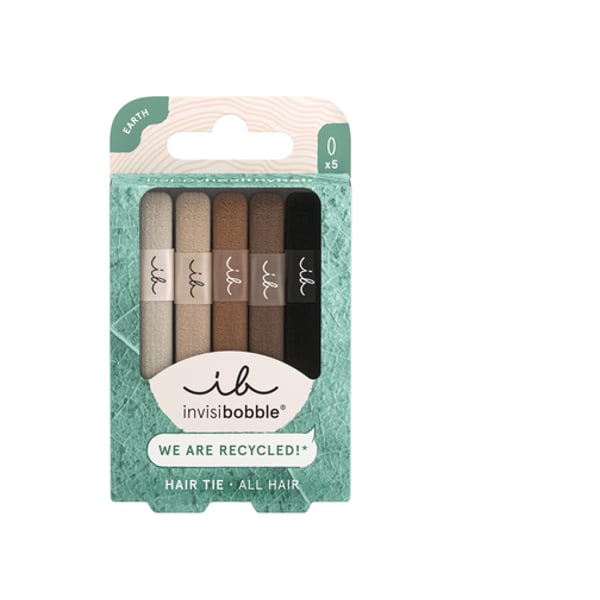 Invisibobble Ecotie Elas Cab Mocha X5,