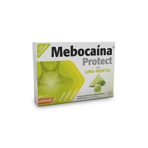 Mebocaína Protect Past Lima-Mentol X20,   pst
