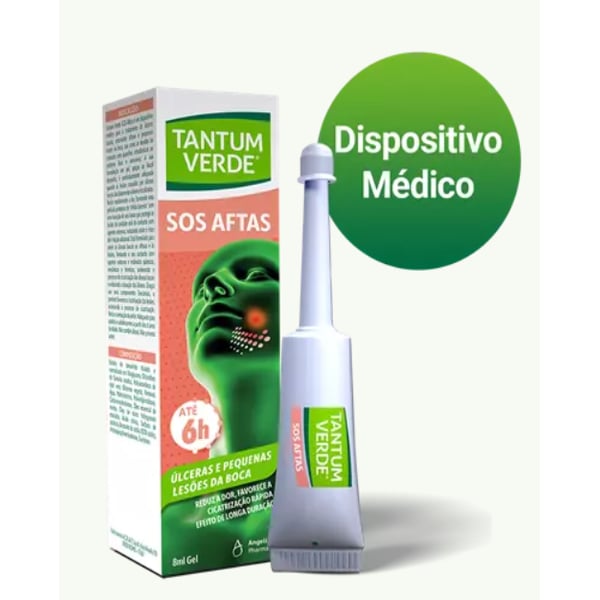 Tantum Verde SOS Aftas Gel 8Ml,