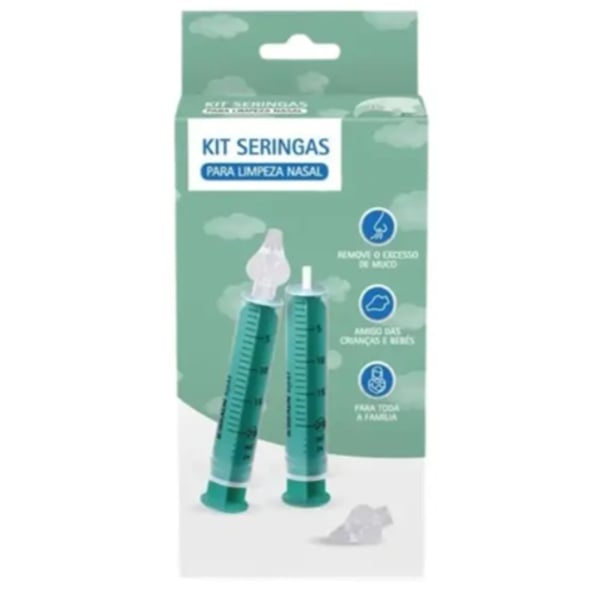 B Braun Kit Seringas Limp Nasal 20MlX2