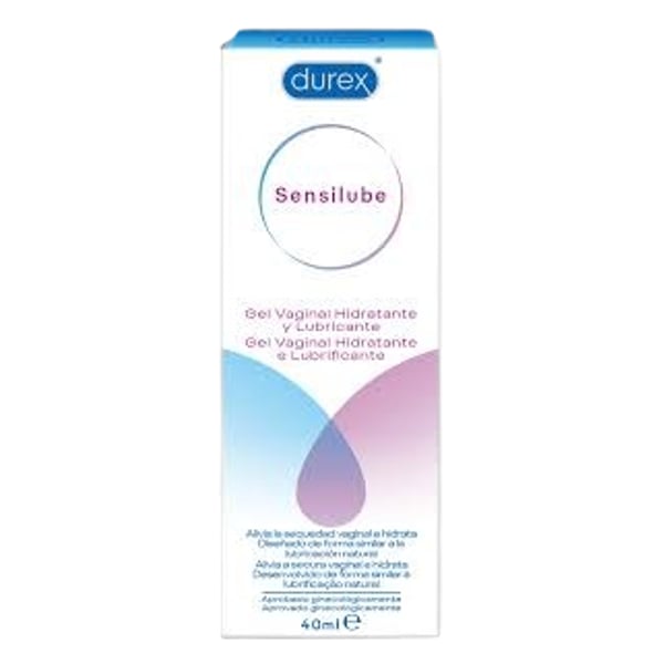 Durex Sensilube Gel Lub 40MlX2 -50%2U