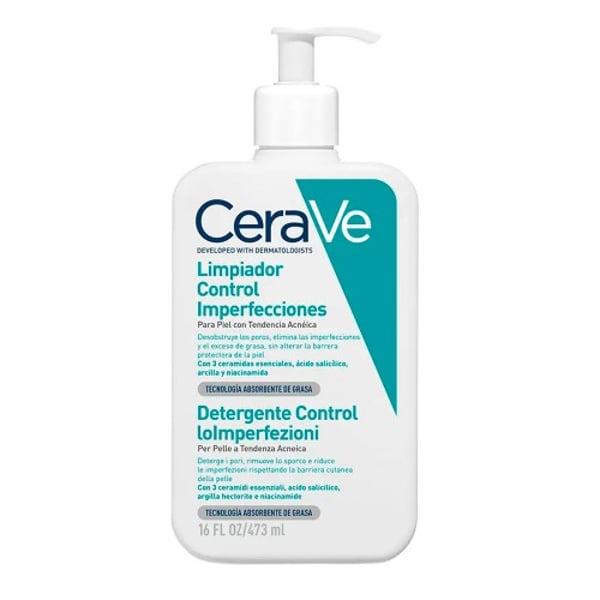 CeraVe Gel Limp Control Imperfeiç 473Ml,