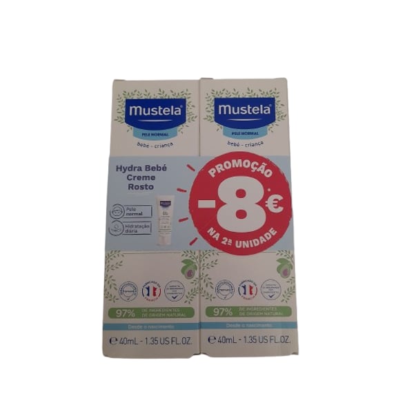 Mustela Pn Hydra Bebe Cr Rosto 40Duo-8E