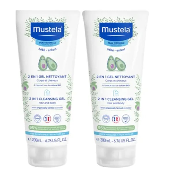 Mustela Pn 2Em1Cab/CorpBebe200Duo 2U 1E