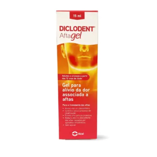 Diclodent AftaGel 15Ml 12A+,