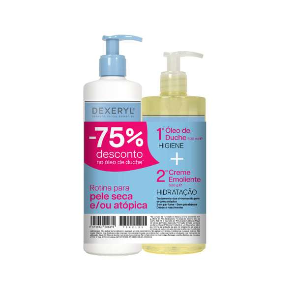 Dexeryl Cr 500G+Ol Duche 500Ml Desc 75%
