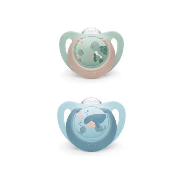 Nuk First Choic Chu Tart+Baleia6-18M X2, 1