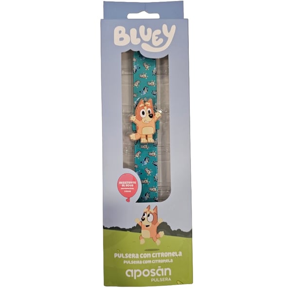 Aposan Pulseira Citronela Bluey Bingo,