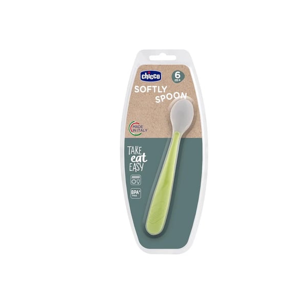 Ch.Ali6828520000 Colher Sil Verde 6M+,   x 1