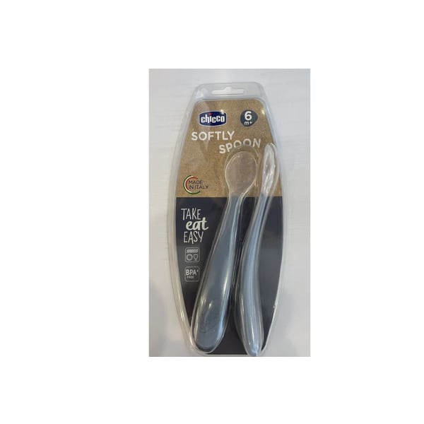 Ch.Ali6828260000 Colher Sil Azul 6M+ X2,   x 1