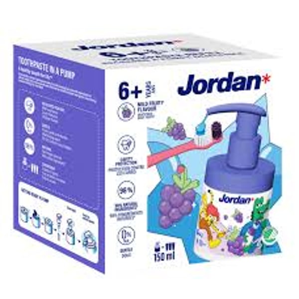 Jordan Junior Pasta Dent Pump 150Ml 6A+