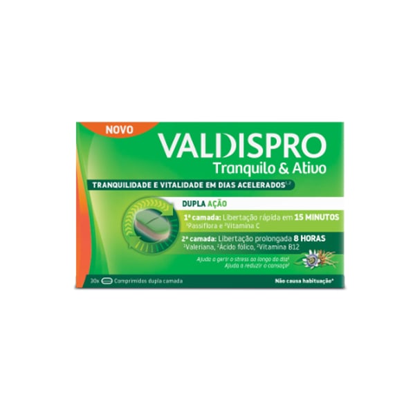 Valdispro Tranquilo & Ativo Comp X30,   x 1 comps