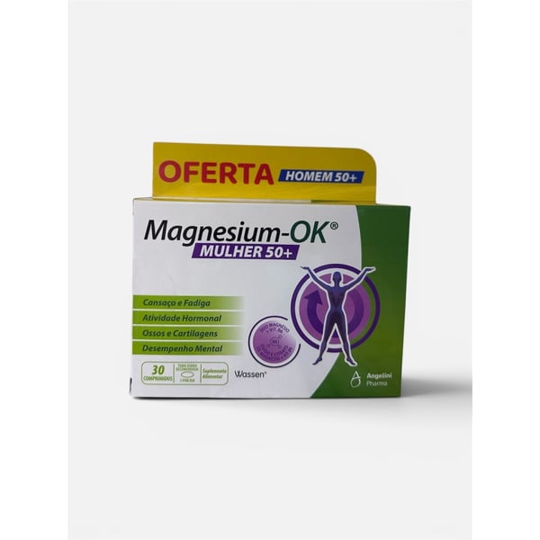 Magnesium-OK Mulh 50+CompX30+OfHomem50+, 1 comps