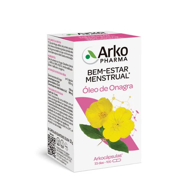 Arkocapsulas Oleo Onagra Caps X100