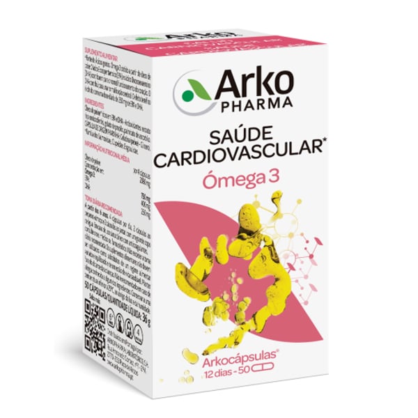 ARKOCÁPSULAS ÓMEGA 3 50 CÁPSULAS