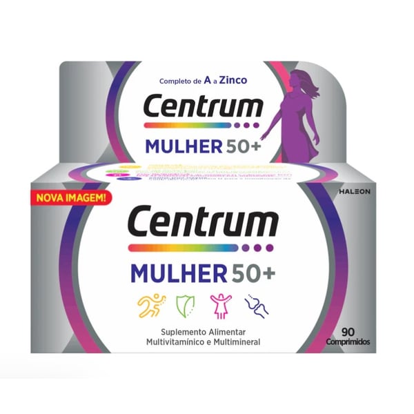 CENTRUM MULHER 50+ 30 COMPRIMIDOS