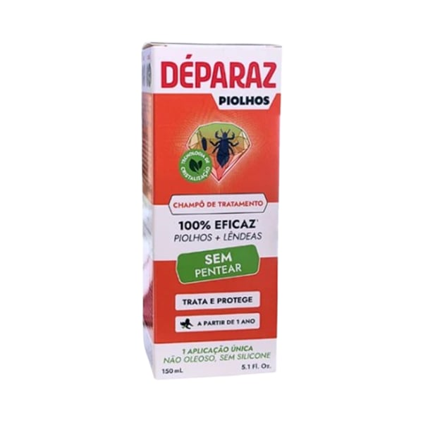 Déparaz Ch Tratamento AntiPiolhos 150Ml