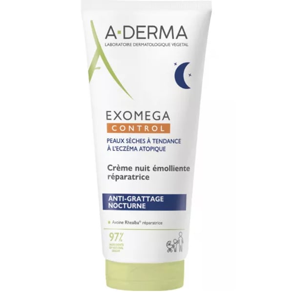 A-Derma Exomega Cont Cr Noite Emol200Ml,