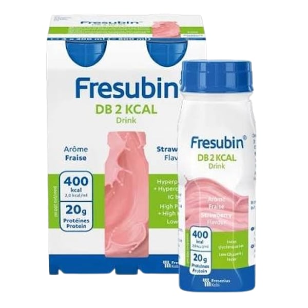 Fresubin DB 2Kcal Drink Morango 4X200Ml,