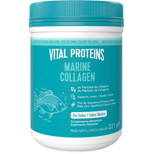 Vital Proteins Marine Collagen Po 221G,   pó sol oral medida